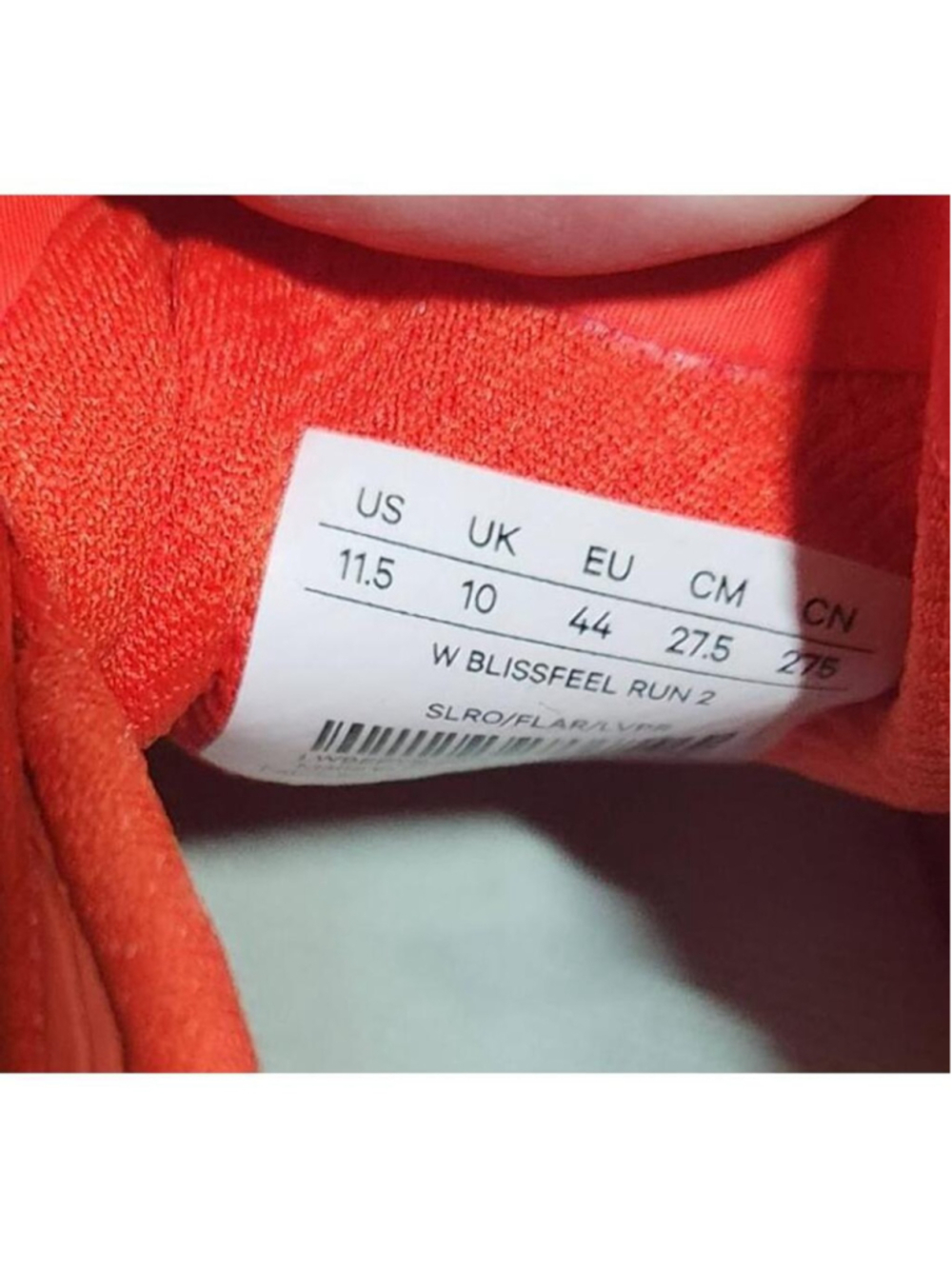 Lululemon Orange Running Shoes Size 11.5 - Picture 6 of 7
